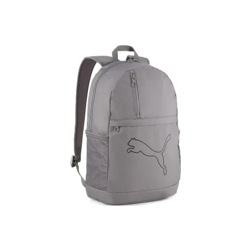 PUMA Polyester Backpack Unisex Gray