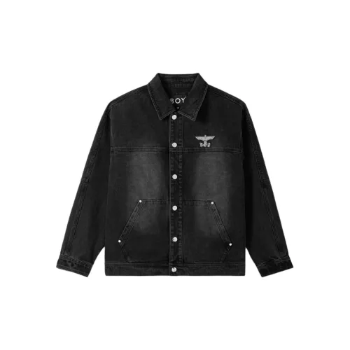 Boy London Denim Jacket Unisex Black