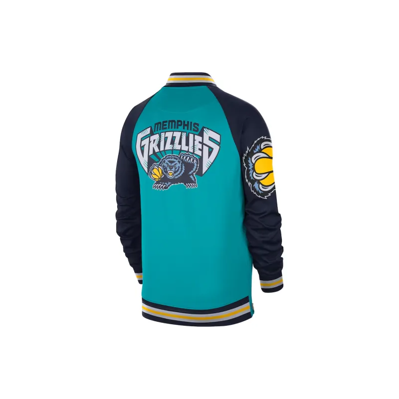 Nike Memphis Grizzlies City Edition Showtime Jacket Unisex Turquoise-1