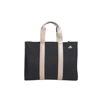 Adidas Polyamide Tote Bag Shopping Bag Shoulder Bag Crossbody Bag Handbag Unisex Black