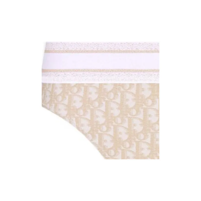 DIOR SS22 Bikini Women's Brown Yellow-2