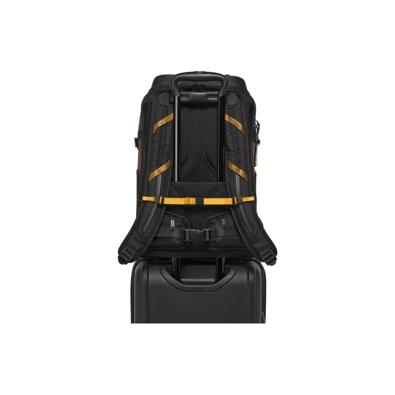 TUMI Fabric Backpack Men's Black Agate-4
