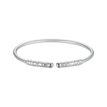 QIDUYINSHI S999 Fine Silver Sterling Silver Bracelets Unisex