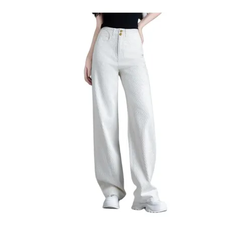 You Cow Me Pants Jeans Women's Ecru