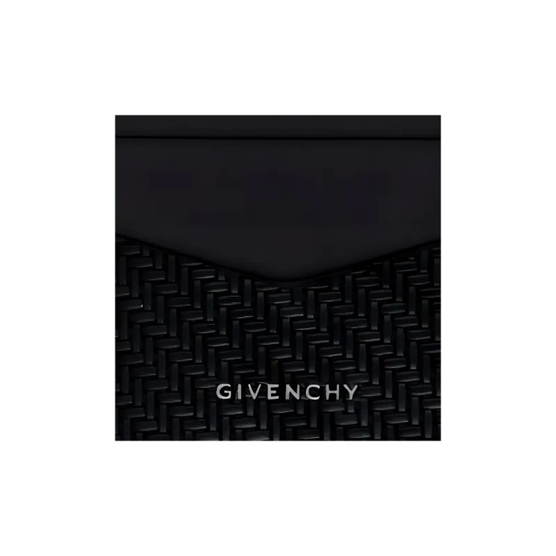 GIVENCHY Calfskin Card Holder Men's Black-2
