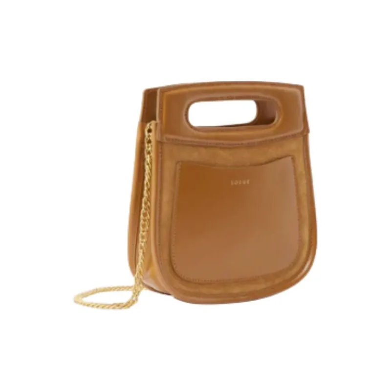 SOEUR Cow Leather One Shoulder Handbags Mini Women's Camel-1