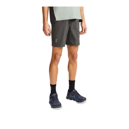 On PerformanceHybrid Short Sports Shorts Men's Dark Gray