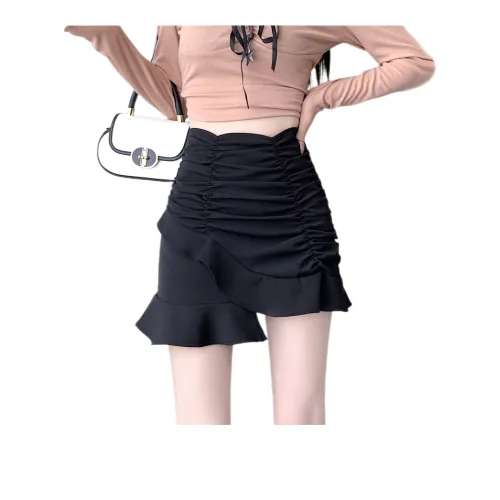 EOEI SS24 Casual Short Skirts Women's