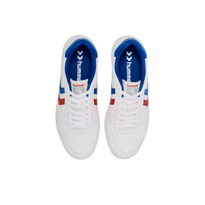 Hummel Anti Slip Wear Resistant Low Top Training Shoes Unisex White-3