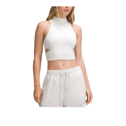 Lululemon Ribbed Softstreme™Mockneck Tank Tops Women's