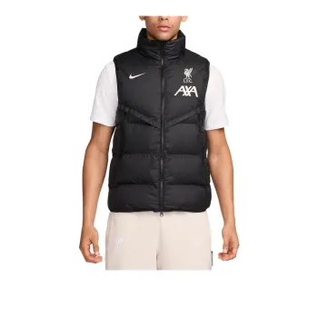 Nike x Liverpool FC Storm-FITPrimaLoft Strike Windrunner Vest Men's Black/Light Ore Brown