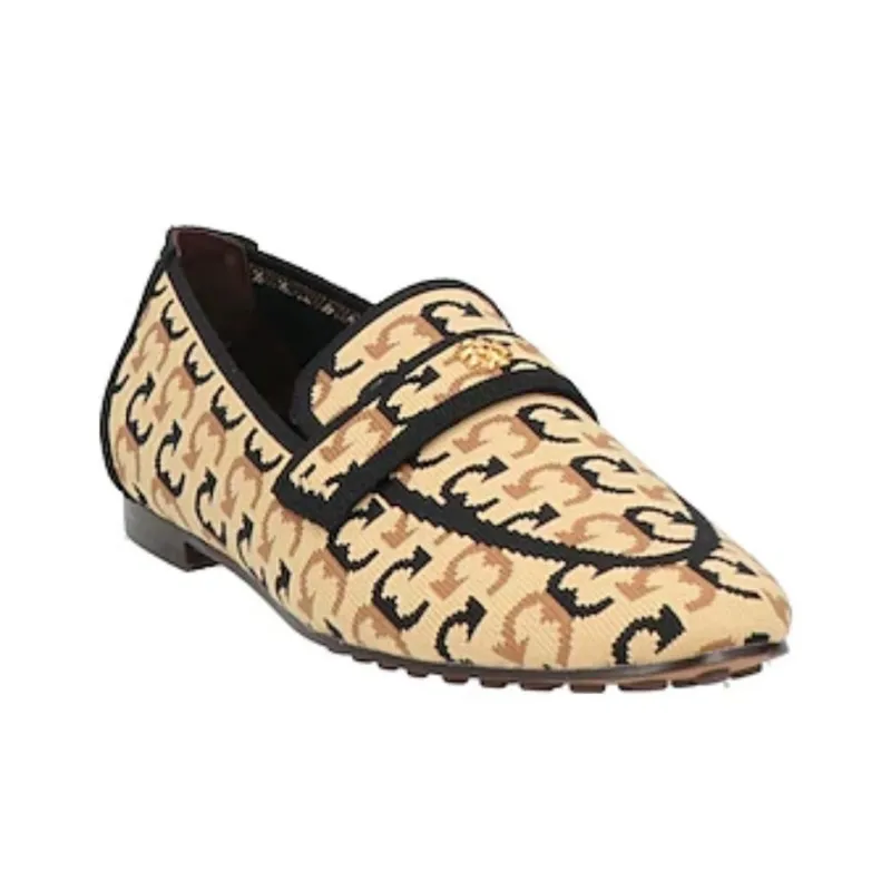 TORY BURCH Graphic-print Ballet Loafers-1