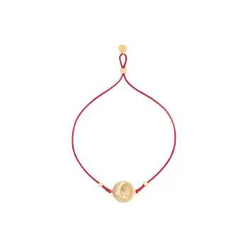DIOR Copper Alloy Bracelets Women's Red