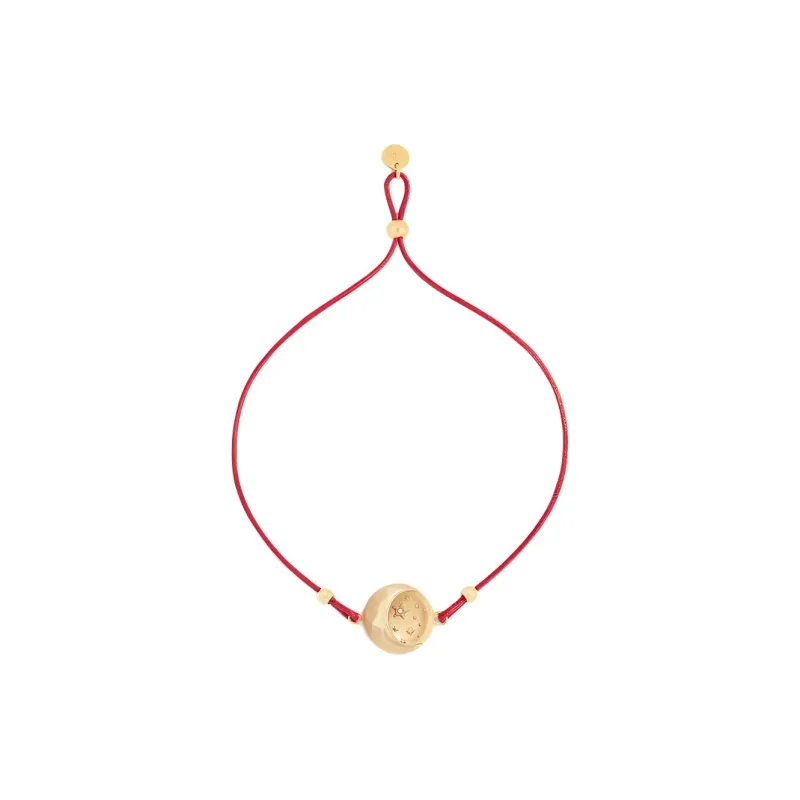 DIOR Copper Alloy Bracelets Women's Red-0