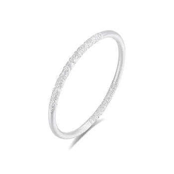 Seven Seven Silver Jewelry S999 Fine Silver Bangles Unisex