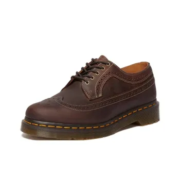 Dr.Martens Originals Wear Resistant Low Top Casual Shoes Unisex Dark Brown