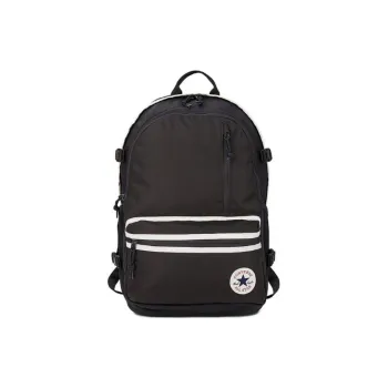 Converse Polyester Backpack Medium Size Unisex Black