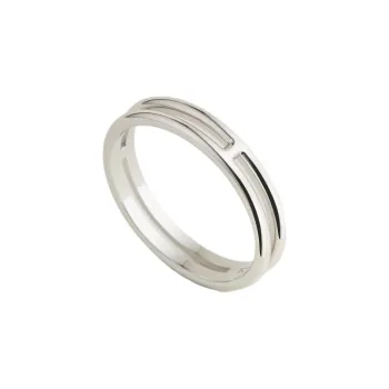 HERMES White Gold Rings Unisex White Gold