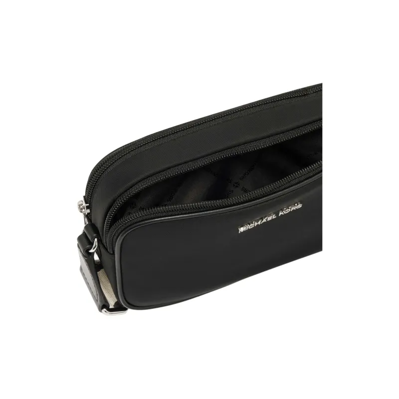 MICHAEL KORS Fabric Shoulder Bag, Crossbody Bag Trumpets Women's Black-3