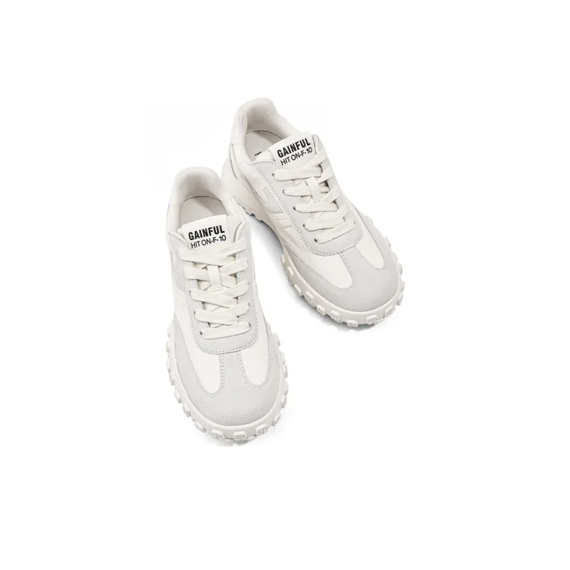 KMD Low Top Casual Shoes Women's Ecru-2