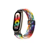 Magnetic Clasp-Woven Loop[Gold Connector]Rainbow