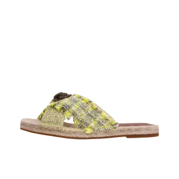 Kurt Geiger London Kensington Slide Slippers Women's Green