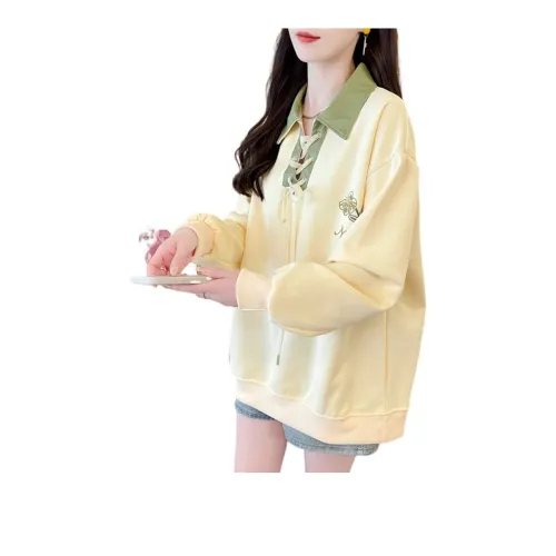 Flowers In Water Sweatshirt Women's