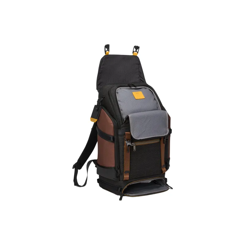 TUMI Fabric Backpack Men's Black Agate-4