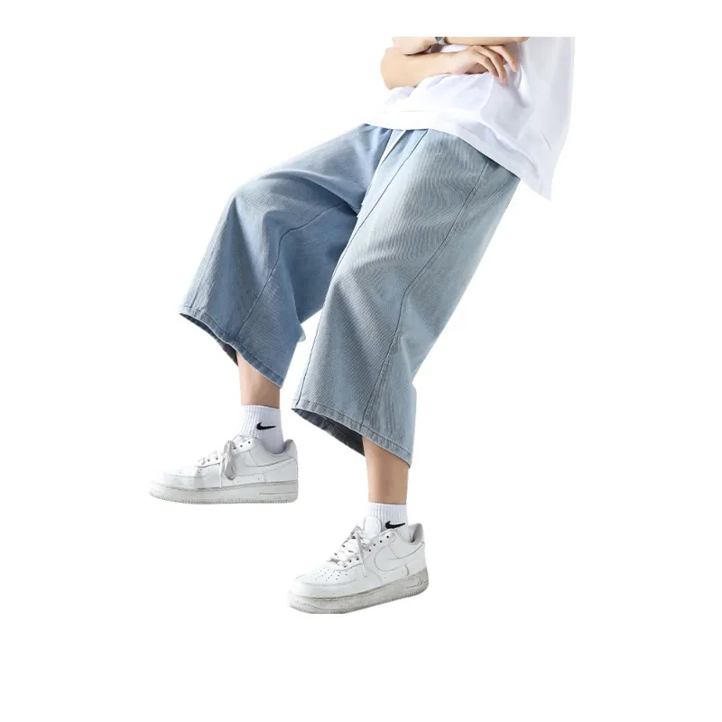 GOODHENLCE Denim Shorts Unisex-0