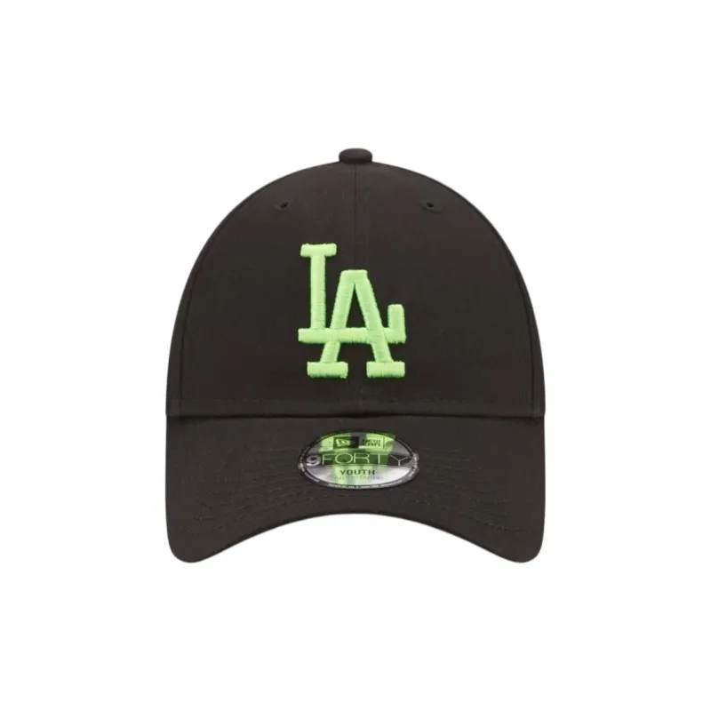 New Era Cotton Baseball Caps Kids' Black-1