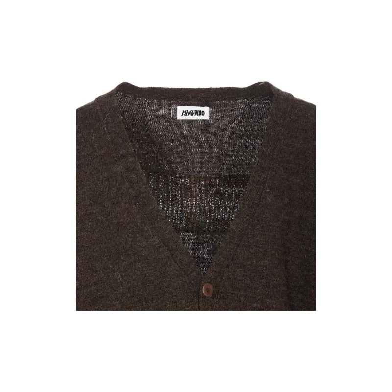 Magliano Grampa Logo Detailed Cardigan-2
