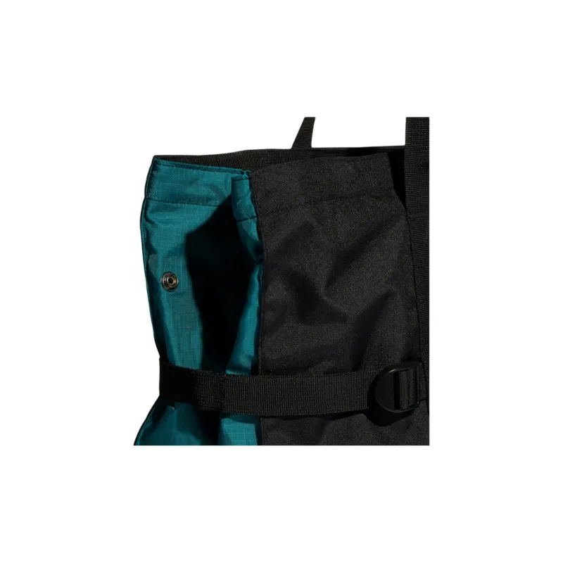 Adidas Recycled Polyester Tote Bag Shopping Bag Shoulder Bag Handbag Unisex Black-4