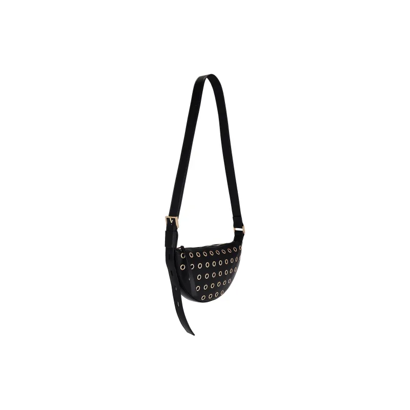 ALLSAINTS Leather Shoulder Bag Women's Black-1