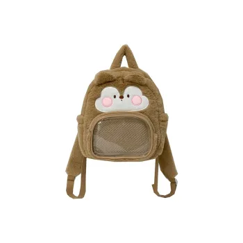 Debecca Plush Backpack Unisex Multicolor