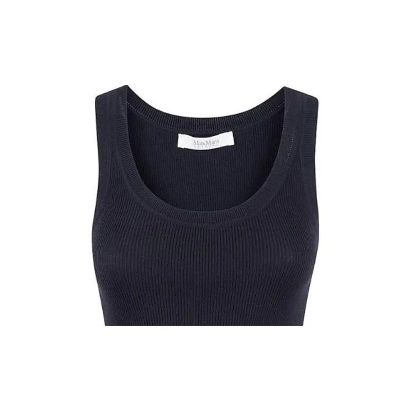 MaxMara Ribbed Tank Top-2