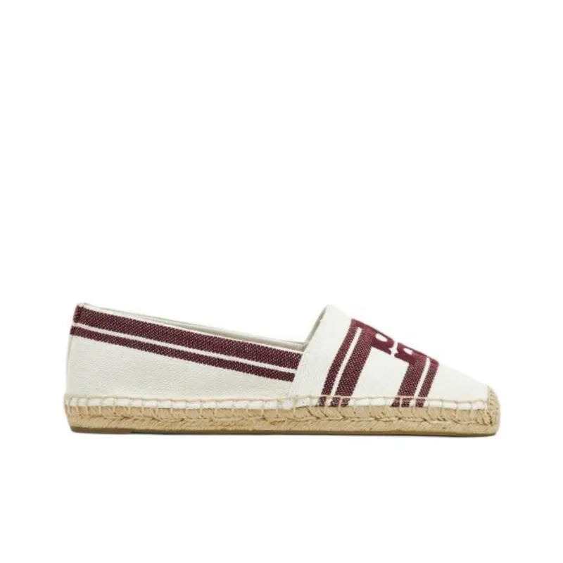 TORY BURCH Logo-embroidered Flat Espadrilles-1