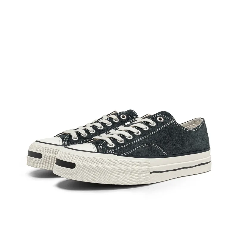 TC TCMADE 024 Abrasion Resistant Low Top Canvas Shoes Unisex Dark Gray-1