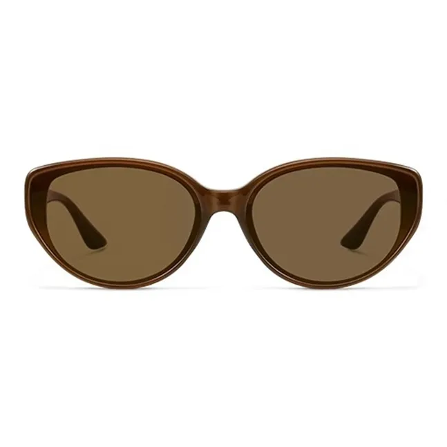 PARMU Plate Frame Cat Eye Sunglasses Unisex-3