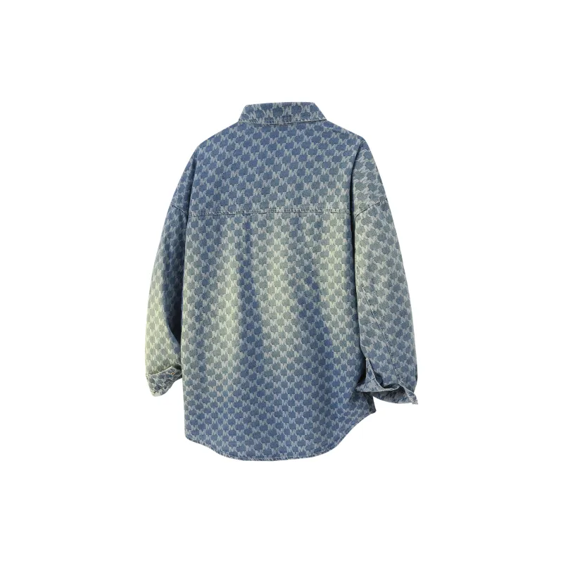 Supremo Cat Denim Jacket Unisex-3