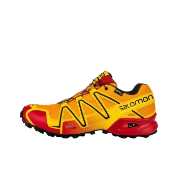 SALOMON Speedcross 3 Anti Slip Wear Resistant Low Top Hiking Shoes Men's Yellow