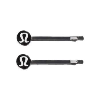 Lululemon Metal Hair Clips Women's Black