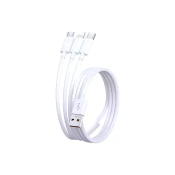 First Guard Fast Charge 3-in-1 Charging Set 1m/1.5m/2m One Drags Three All-in-one Fast Charging Antioxidant Cables