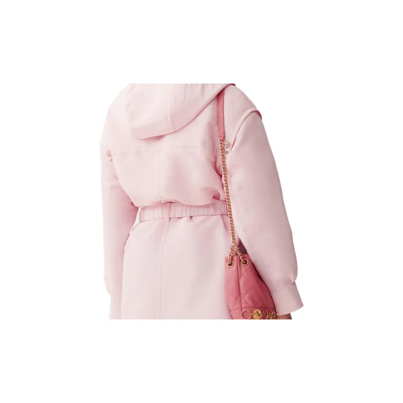 CHANEL Coats Women's Light Pink-4
