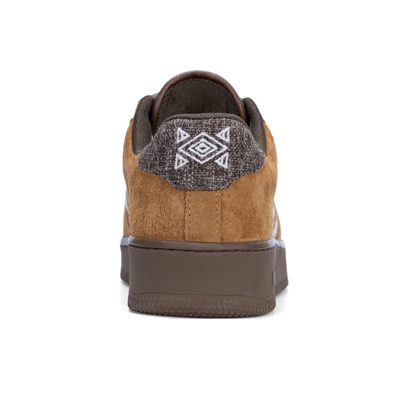 MR.A Slip Resistant Low Top Skateboard Shoes Men's Wheat-1