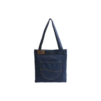GOBLIN SHARKS 1759 Denim Backpack Shoulder Bags Regular Women's Blue/Black