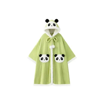 Gongdie Pajama Robe Women's Green