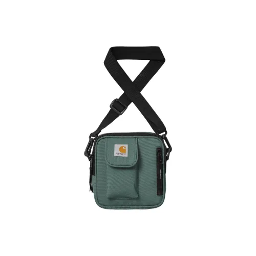 Carhartt WIP Essentials Polyester Crossbody Bag, Shoulder Bag Small Size Unisex Silver Pine