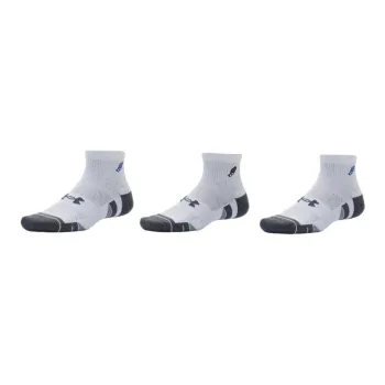Under Armour PerformanceTech Mid Calf Socks Unisex 3 Pack White