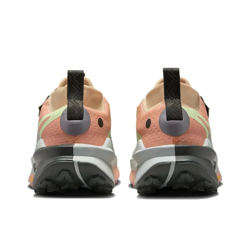 Nike Zegama Trail 2 Durable Breathable Low Top Trail Running Shoes Men's Gray Red-3