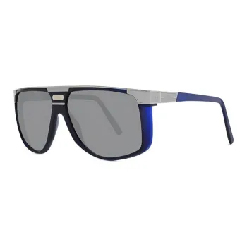 CAZAL Irregular Shape Sunglasses Men's Blue